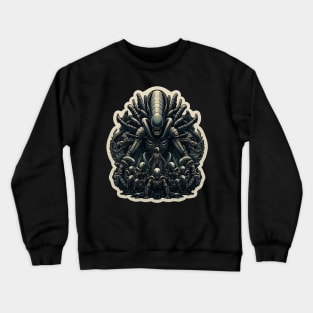 The Alien Queen leads its army Crewneck Sweatshirt